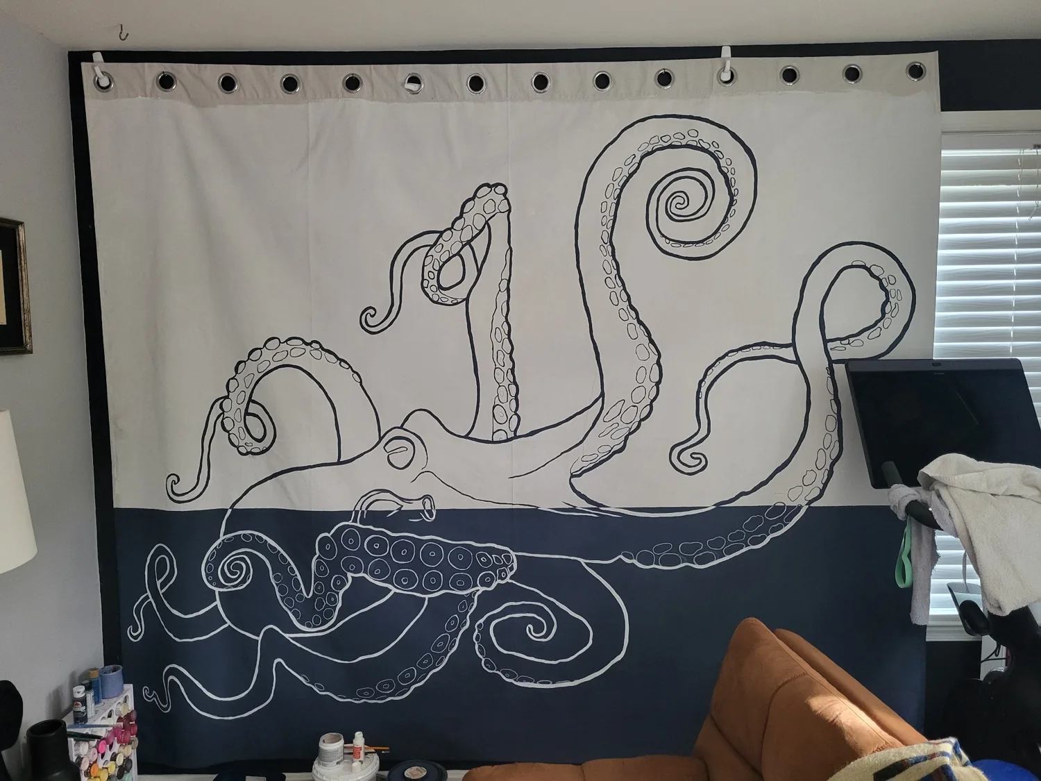 Octopus canvas
